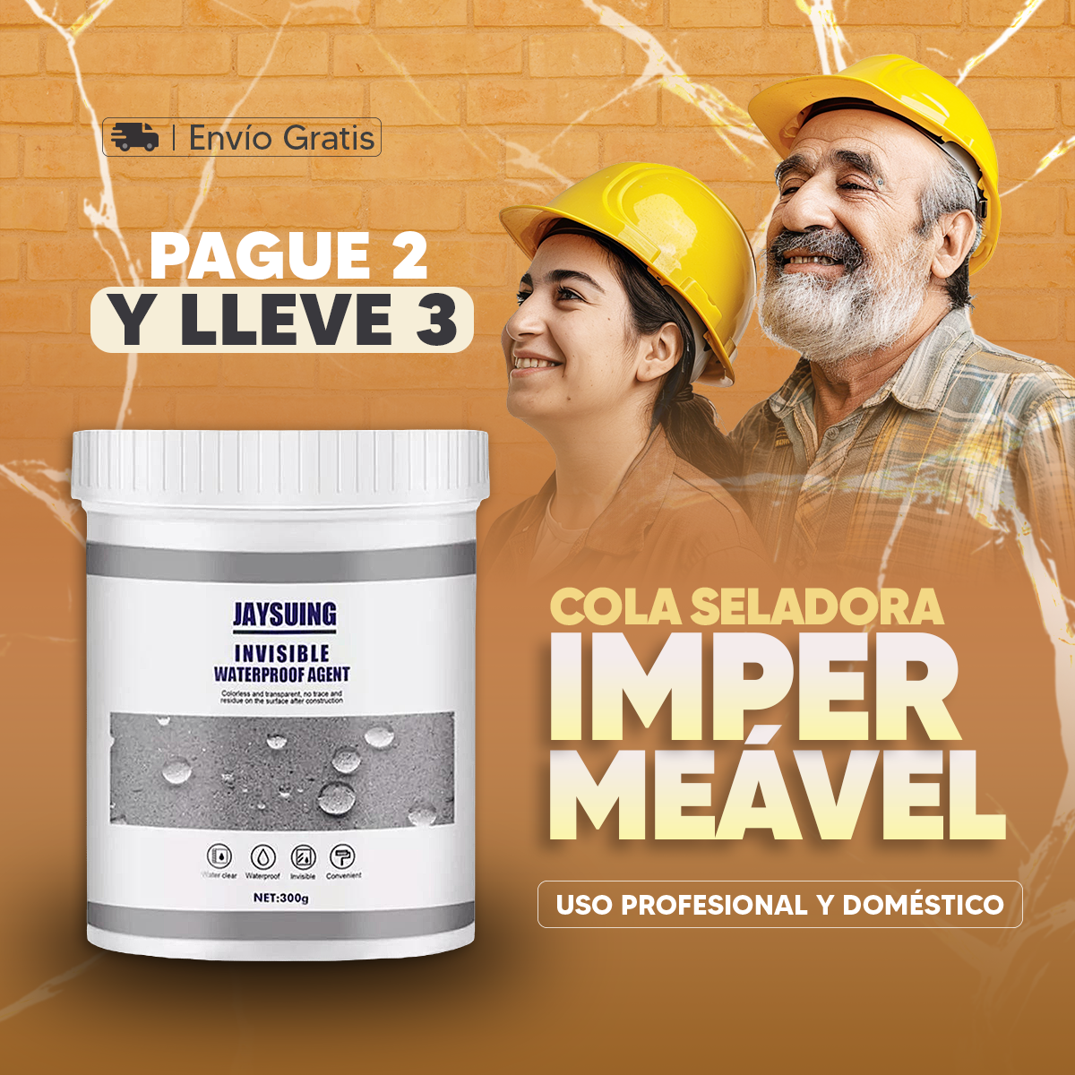 Comprá 2, llevate 3 Sellador Liquido Impermable