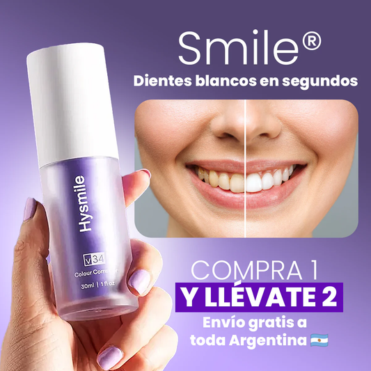 Comprá 1, llevate 2 Pasta de dientes blanqueadora morada V34