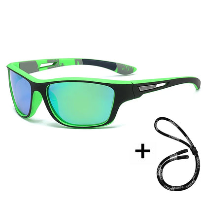 Gafas de sol polarizadas de alta definición para hombres y mujeres, gafas de sol para deportes al aire libre, pesca, protección UV400, gafas de conducción