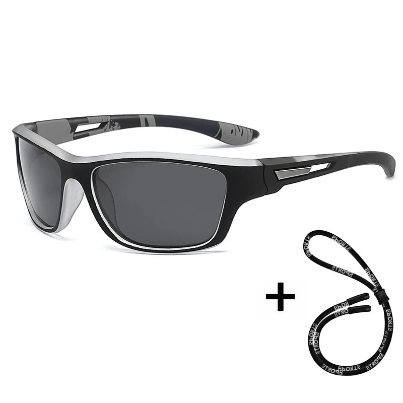 Gafas de sol polarizadas de alta definición para hombres y mujeres, gafas de sol para deportes al aire libre, pesca, protección UV400, gafas de conducción