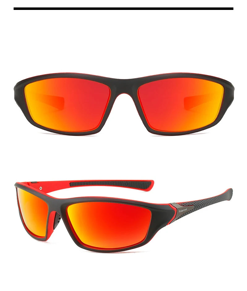 Gafas de sol polarizadas de alta definición para hombres y mujeres, gafas de sol para deportes al aire libre, pesca, protección UV400, gafas de conducción