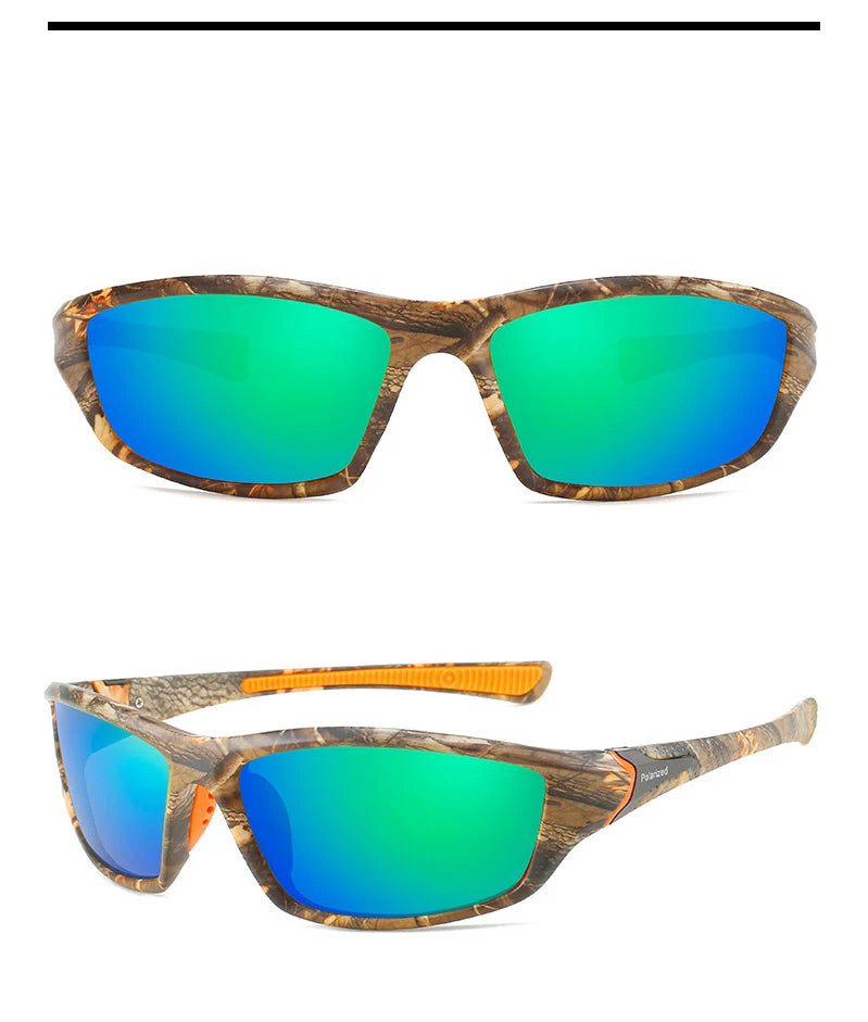 Gafas de sol polarizadas de alta definición para hombres y mujeres, gafas de sol para deportes al aire libre, pesca, protección UV400, gafas de conducción