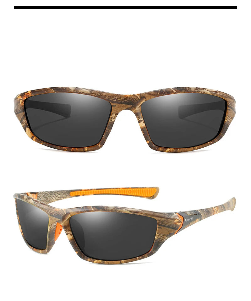 Gafas de sol polarizadas de alta definición para hombres y mujeres, gafas de sol para deportes al aire libre, pesca, protección UV400, gafas de conducción