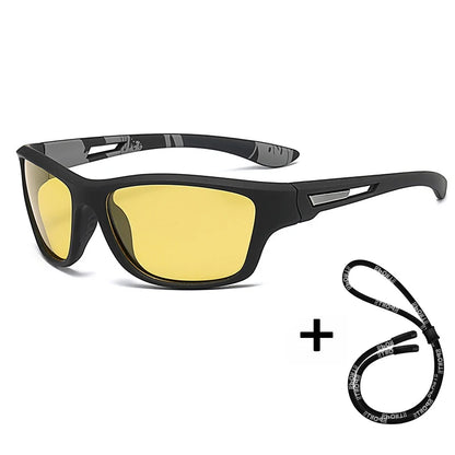 Gafas de sol polarizadas de alta definición para hombres y mujeres, gafas de sol para deportes al aire libre, pesca, protección UV400, gafas de conducción