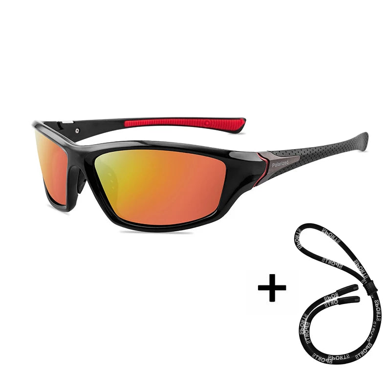 Gafas de sol polarizadas de alta definición para hombres y mujeres, gafas de sol para deportes al aire libre, pesca, protección UV400, gafas de conducción