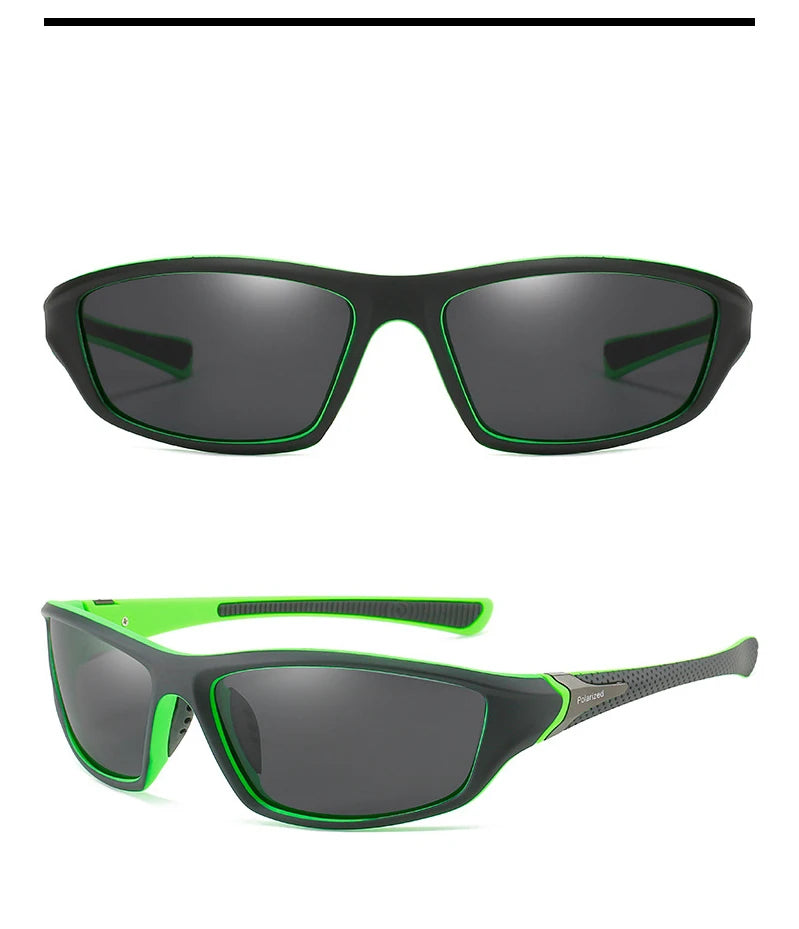 Gafas de sol polarizadas de alta definición para hombres y mujeres, gafas de sol para deportes al aire libre, pesca, protección UV400, gafas de conducción