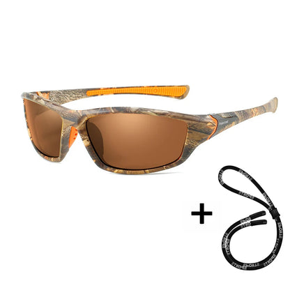 Gafas de sol polarizadas de alta definición para hombres y mujeres, gafas de sol para deportes al aire libre, pesca, protección UV400, gafas de conducción