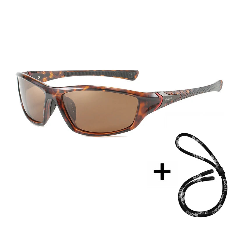 Gafas de sol polarizadas de alta definición para hombres y mujeres, gafas de sol para deportes al aire libre, pesca, protección UV400, gafas de conducción