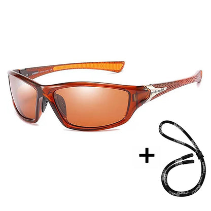 Gafas de sol polarizadas de alta definición para hombres y mujeres, gafas de sol para deportes al aire libre, pesca, protección UV400, gafas de conducción