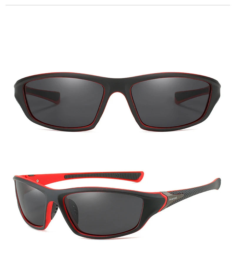 Gafas de sol polarizadas de alta definición para hombres y mujeres, gafas de sol para deportes al aire libre, pesca, protección UV400, gafas de conducción