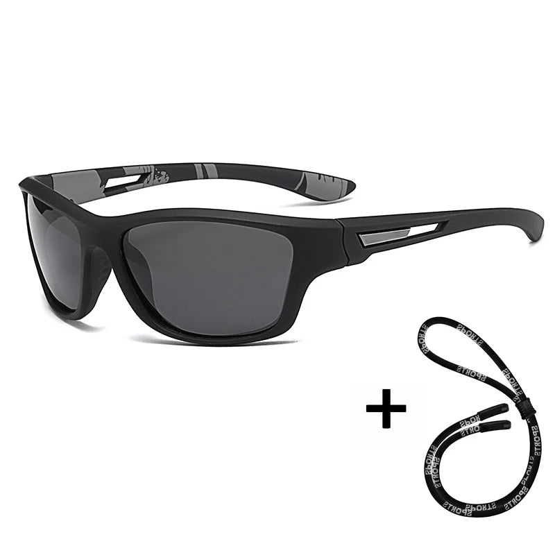 Gafas de sol polarizadas de alta definición para hombres y mujeres, gafas de sol para deportes al aire libre, pesca, protección UV400, gafas de conducción