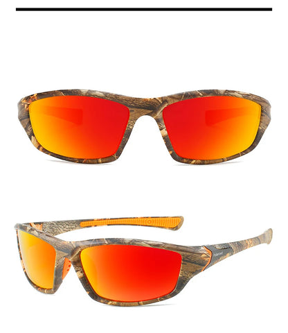 Gafas de sol polarizadas de alta definición para hombres y mujeres, gafas de sol para deportes al aire libre, pesca, protección UV400, gafas de conducción