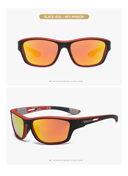 Gafas de sol polarizadas de alta definición para hombres y mujeres, gafas de sol para deportes al aire libre, pesca, protección UV400, gafas de conducción