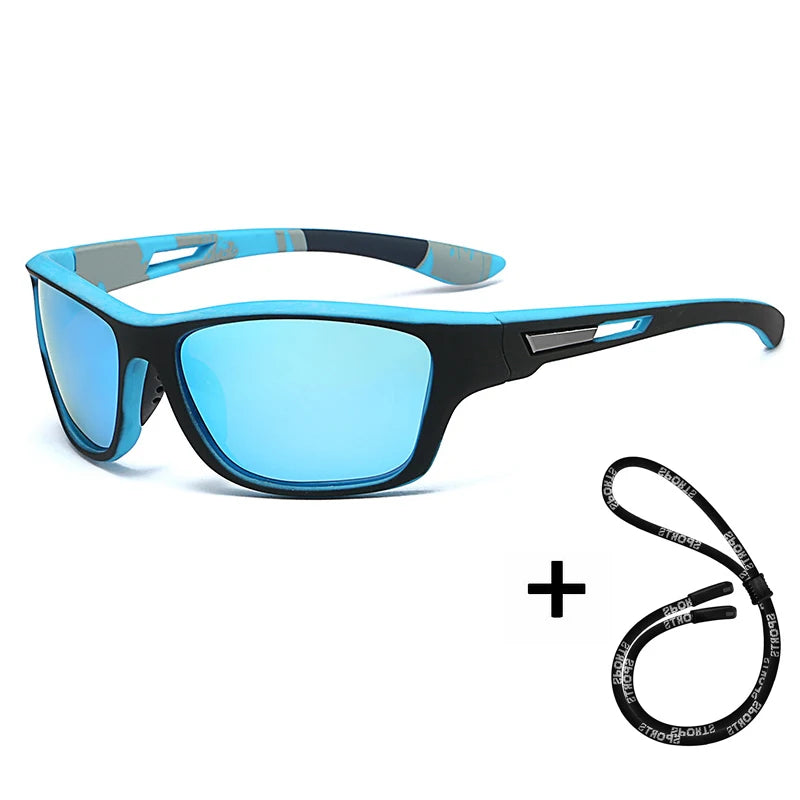 Gafas de sol polarizadas de alta definición para hombres y mujeres, gafas de sol para deportes al aire libre, pesca, protección UV400, gafas de conducción