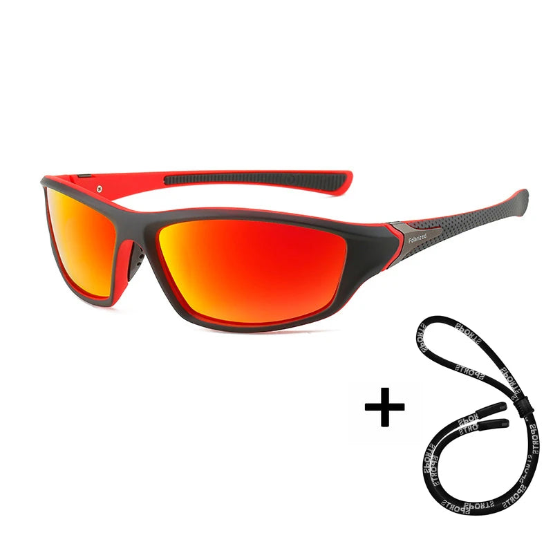 Gafas de sol polarizadas de alta definición para hombres y mujeres, gafas de sol para deportes al aire libre, pesca, protección UV400, gafas de conducción