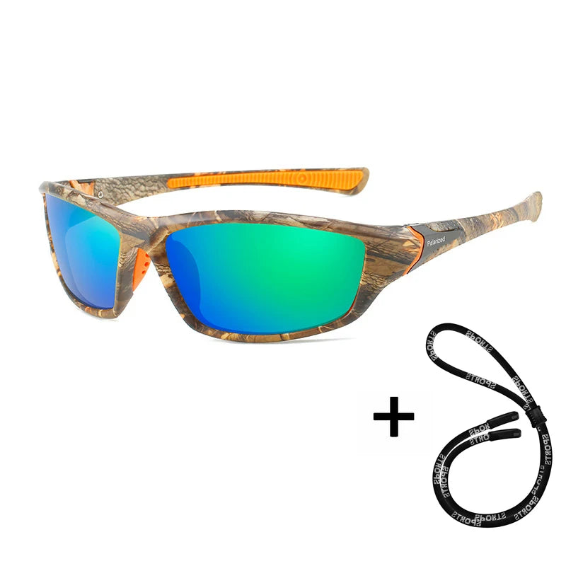 Gafas de sol polarizadas de alta definición para hombres y mujeres, gafas de sol para deportes al aire libre, pesca, protección UV400, gafas de conducción