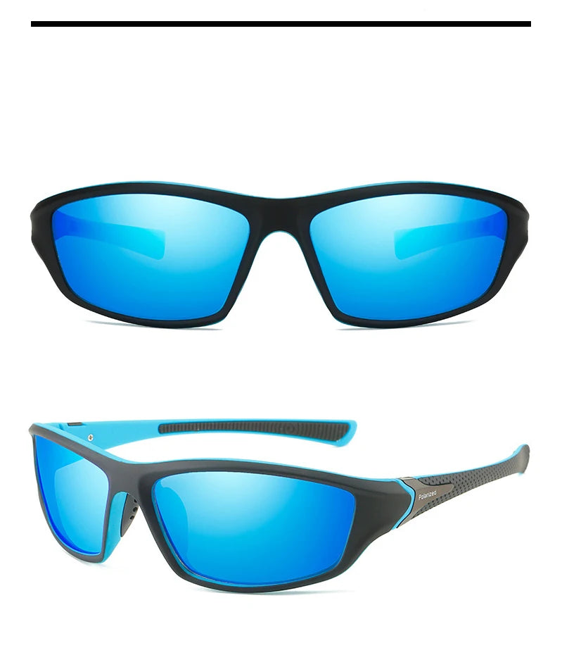 Gafas de sol polarizadas de alta definición para hombres y mujeres, gafas de sol para deportes al aire libre, pesca, protección UV400, gafas de conducción