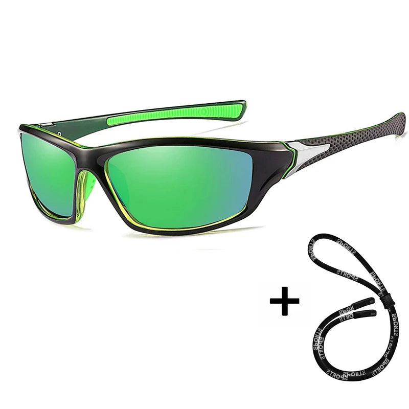 Gafas de sol polarizadas de alta definición para hombres y mujeres, gafas de sol para deportes al aire libre, pesca, protección UV400, gafas de conducción