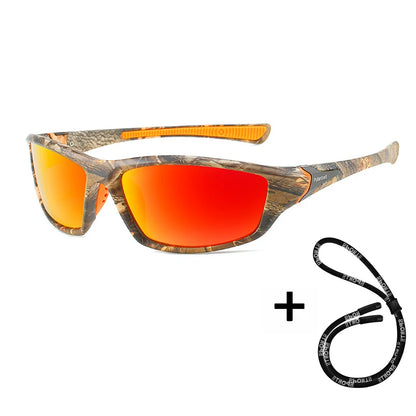 Gafas de sol polarizadas de alta definición para hombres y mujeres, gafas de sol para deportes al aire libre, pesca, protección UV400, gafas de conducción